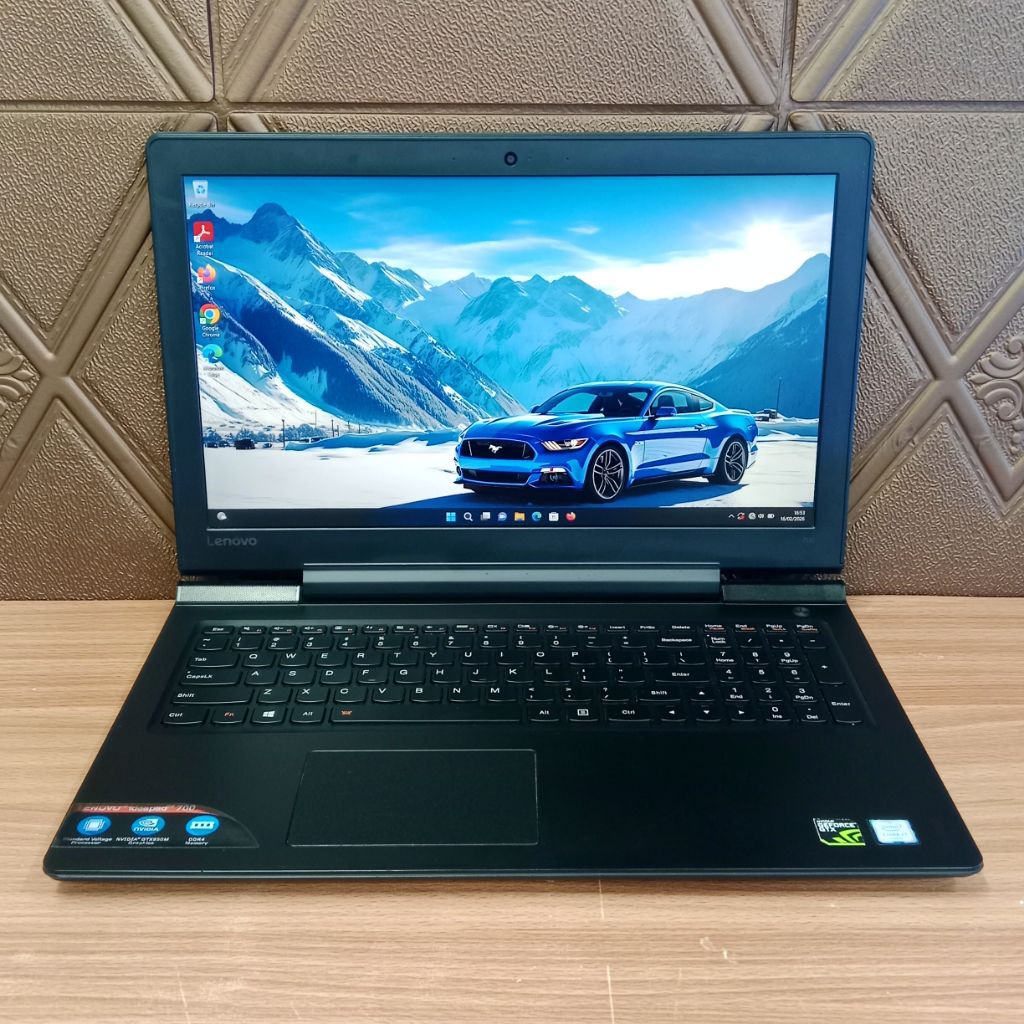 LAPTOP GAMING SECOND LENOVO IDEAPAD 700 INTEL CORE I7 6700HQ (8CPU) 2.6GHZ UP TO 3.50GHZ INTEL HD GR