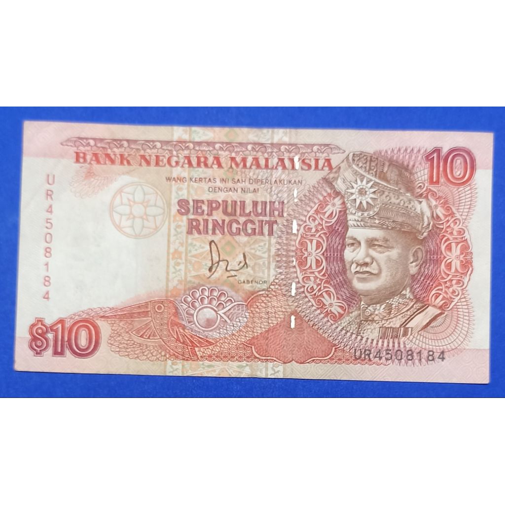 UANG MALAYSIA 10 RINGGIT
