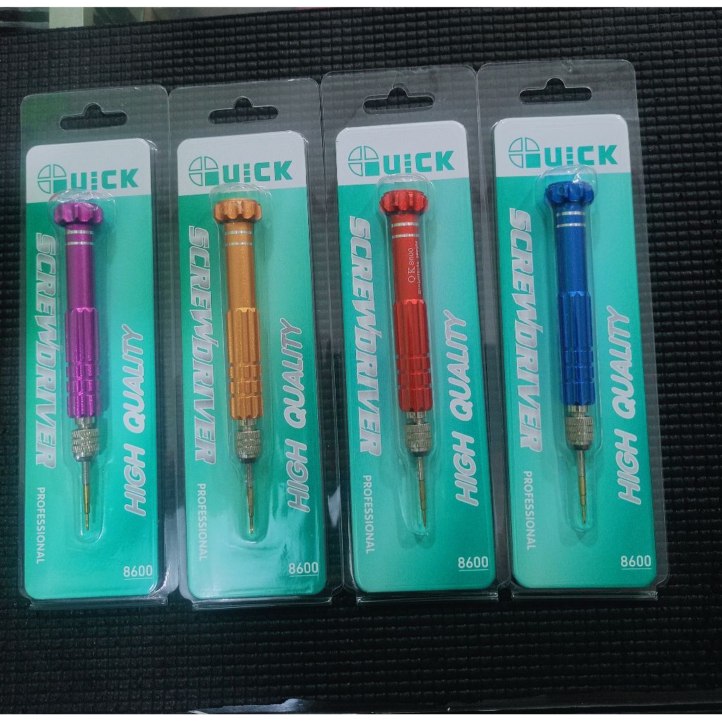 Obeng Hp 5 in 1 Quick cocok untuk buka Handphone Android, Iphone 6 & 7, Vape