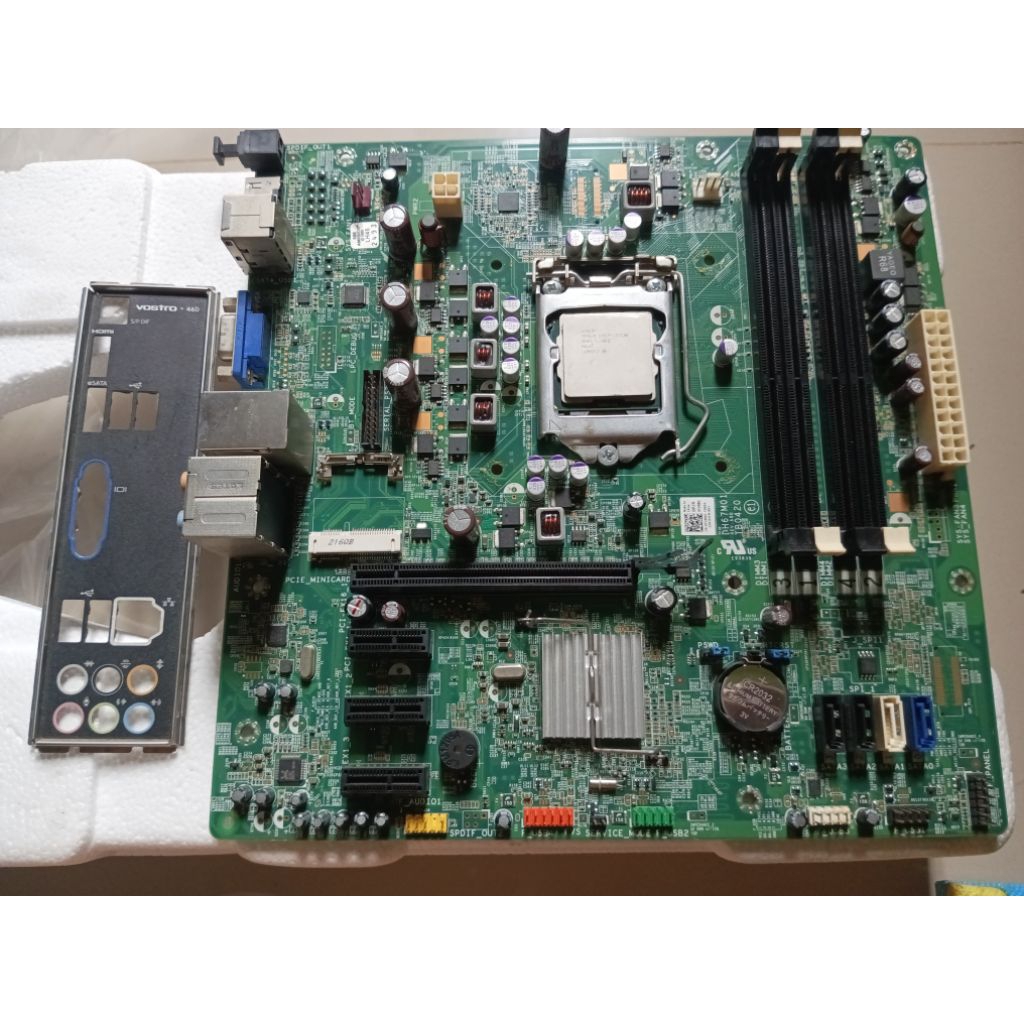MOTHERBOARD PAKETAN DDR3| DELL H67 LGA 1155 + i3 2100