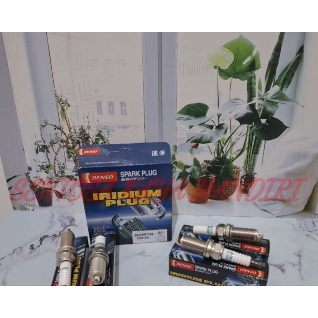 BUSI IRIDIUM DENSO 4pcs MOBIL TOYOTA INNOVA FORTUNER HILUX BENSIN