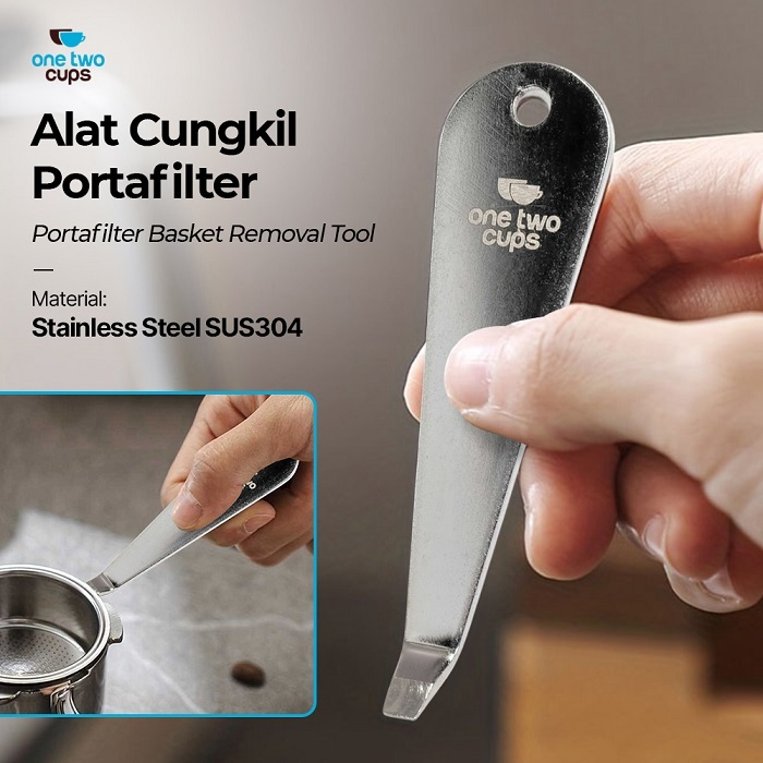 Alat Cungkil Portafilter Basket Prying Removal Stainless