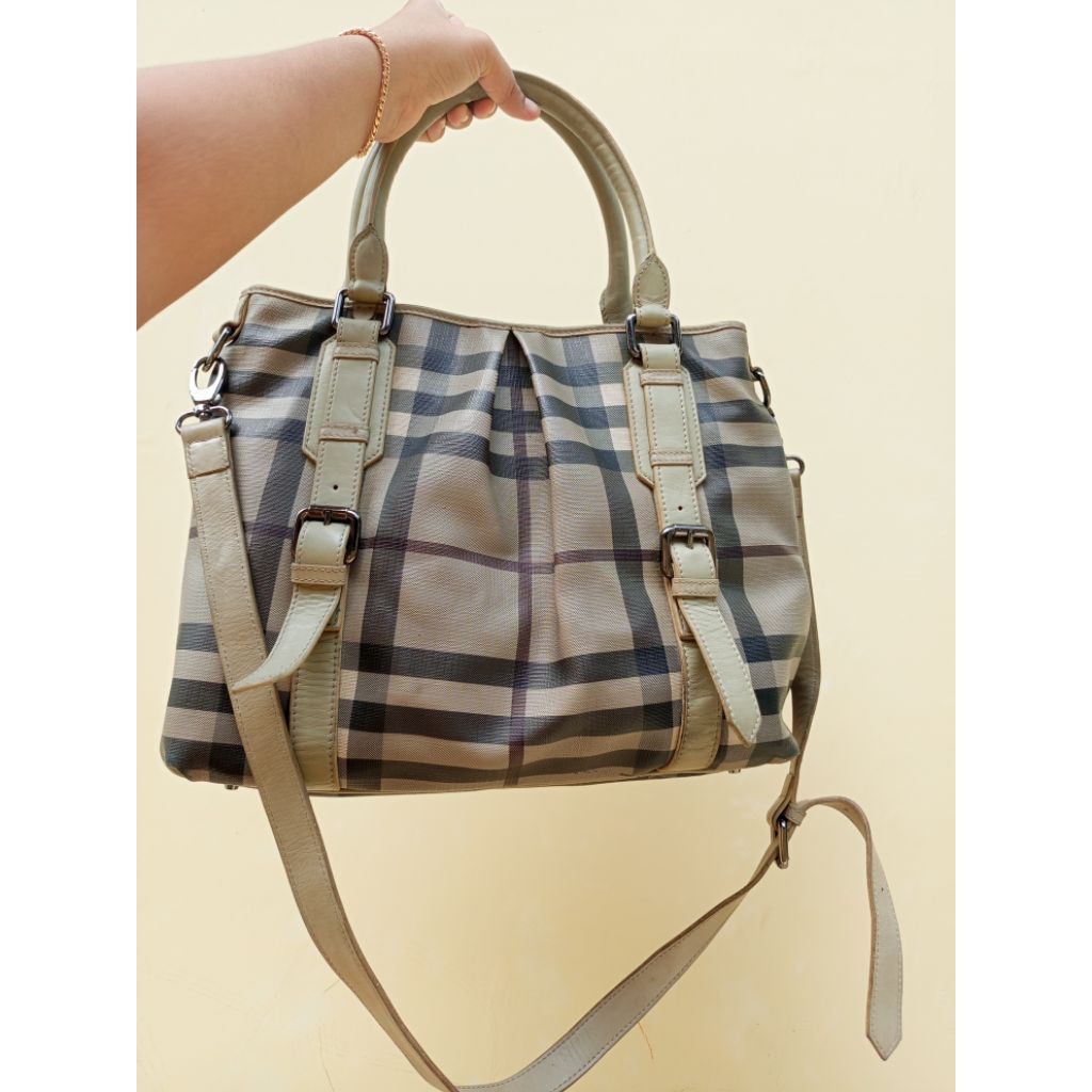 tas second burberry preloved
