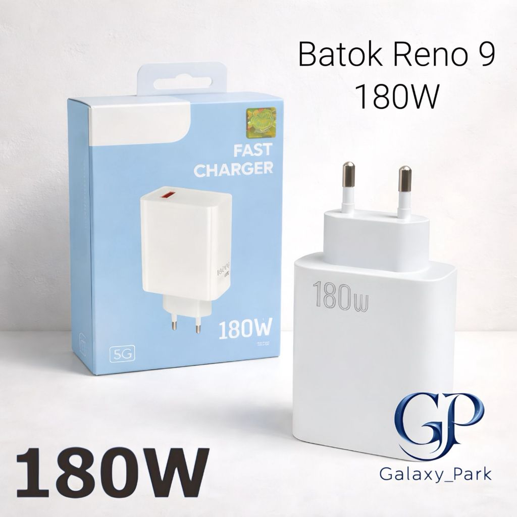 GLX - Batok Charger Adaptor Oppo Reno 9 120w Fast Charging | Kepala Charger Oppo 120w | Adaptor 120w