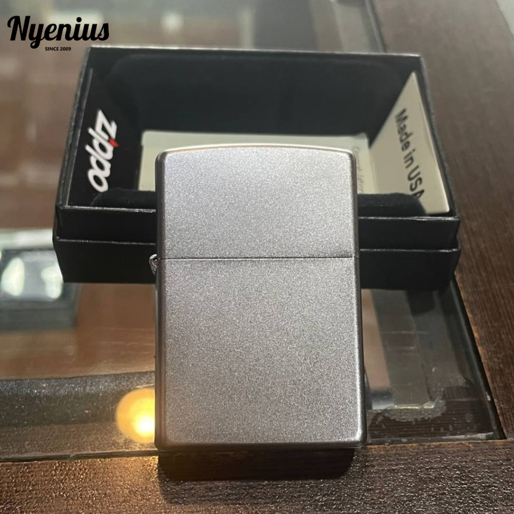 Casing Zippo Original Satin Chrome