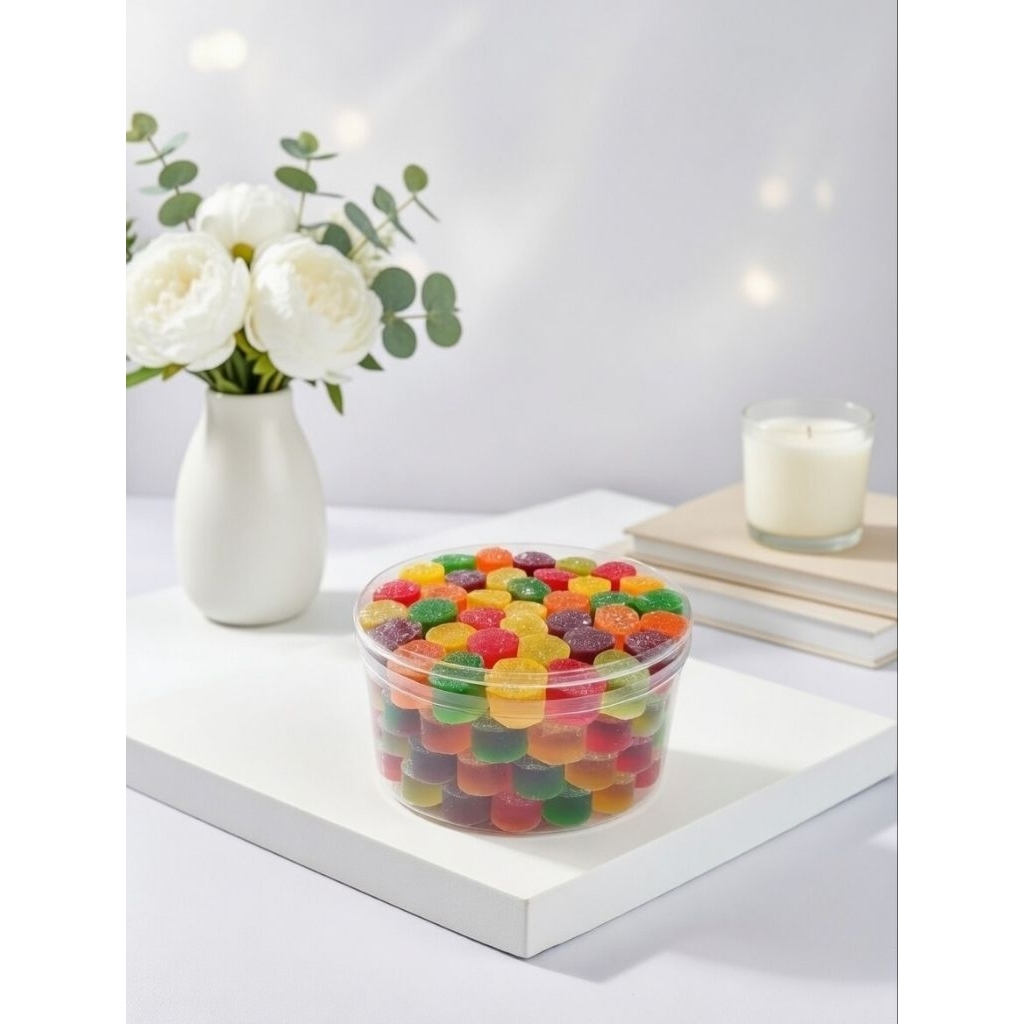 Agar Agar Kering Khas Tasikmalaya | Crystal Jelly Premium Toples 500gr Aesthetic