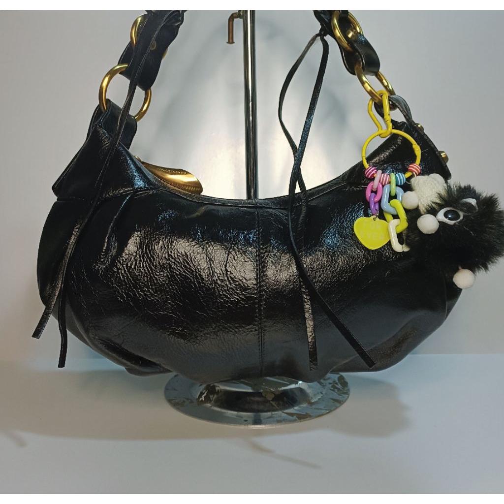 Tas Shoulder Bag Tali Lebar Brand Francesco Biasia