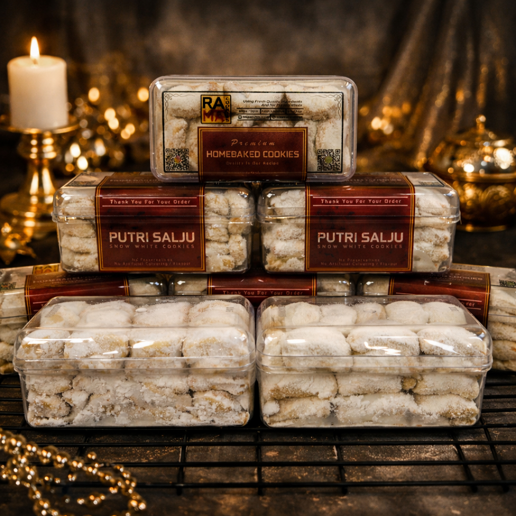 PUTRI SALJU Kacang Mede Triple Cheese Edam Parmesan Cheddar Premium Butter Wisman | Kemasan Hardtop 350gr & Jar 750ml | Kue Kering Lebaran by RaMaChef