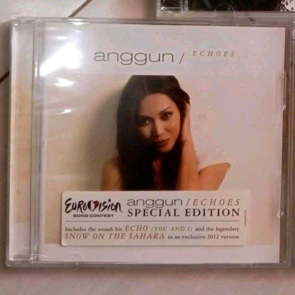 CD Anggun Echoes Echos +2 Tracks Segel English Version ep lp single mix remix dub demo live instrume