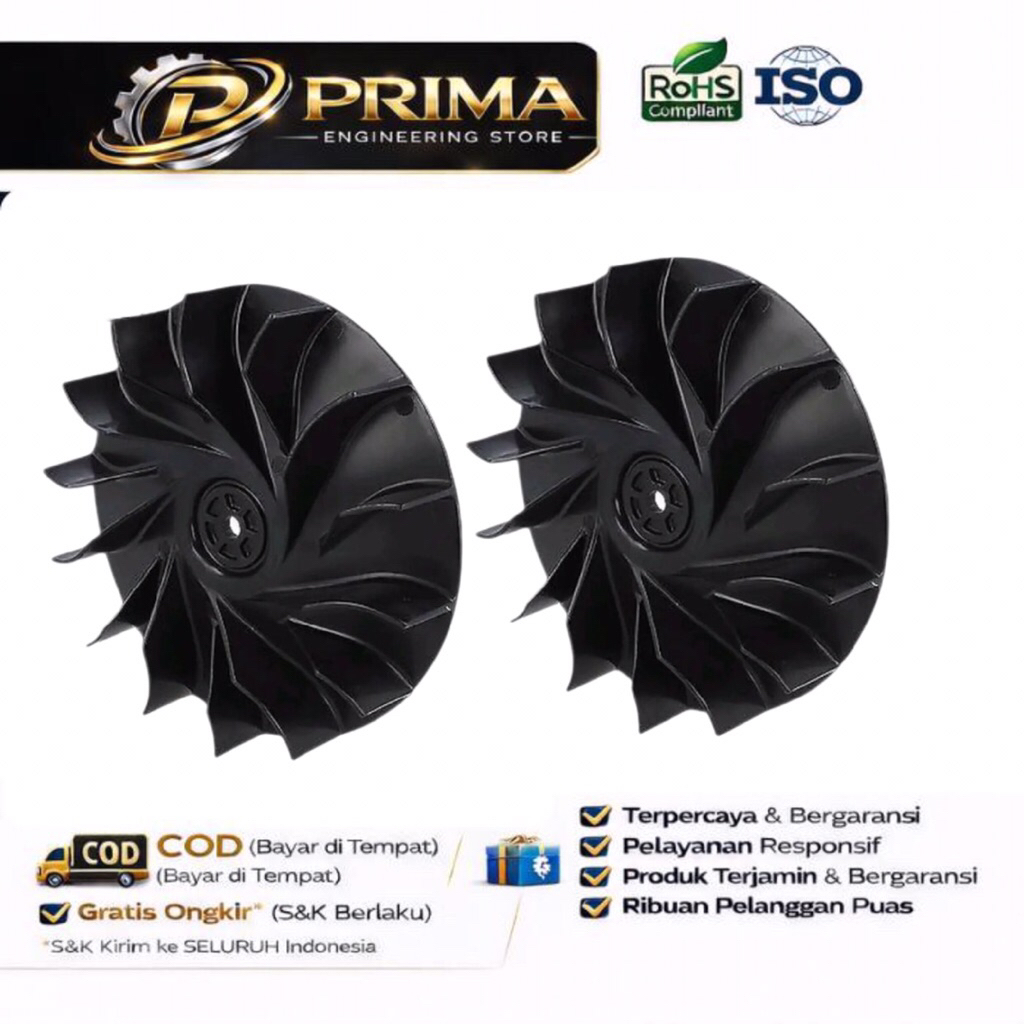 SAA - Impeller Kipas Blower Vacum STIHL BG56/ BG86/SH56/SH86/BR200 Original