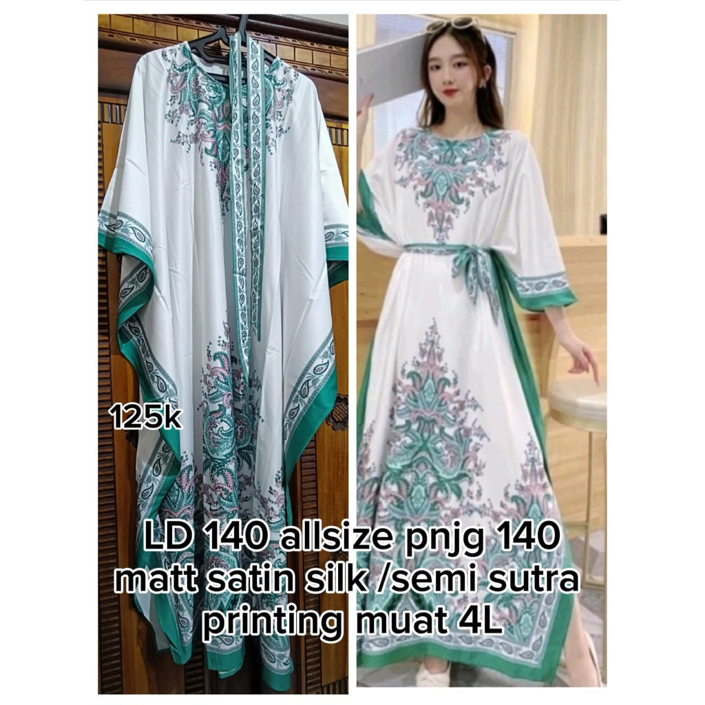 Preloved kaftan gamis