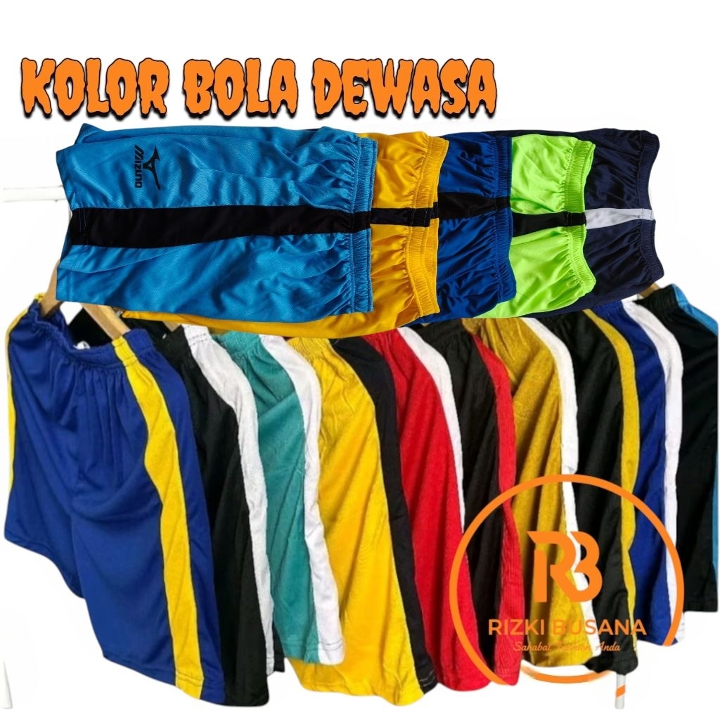 PAKET HEMAT 8 PCS Celana kolor bola dewasa termurah/Celana kolor santai/kolor bola dewasa