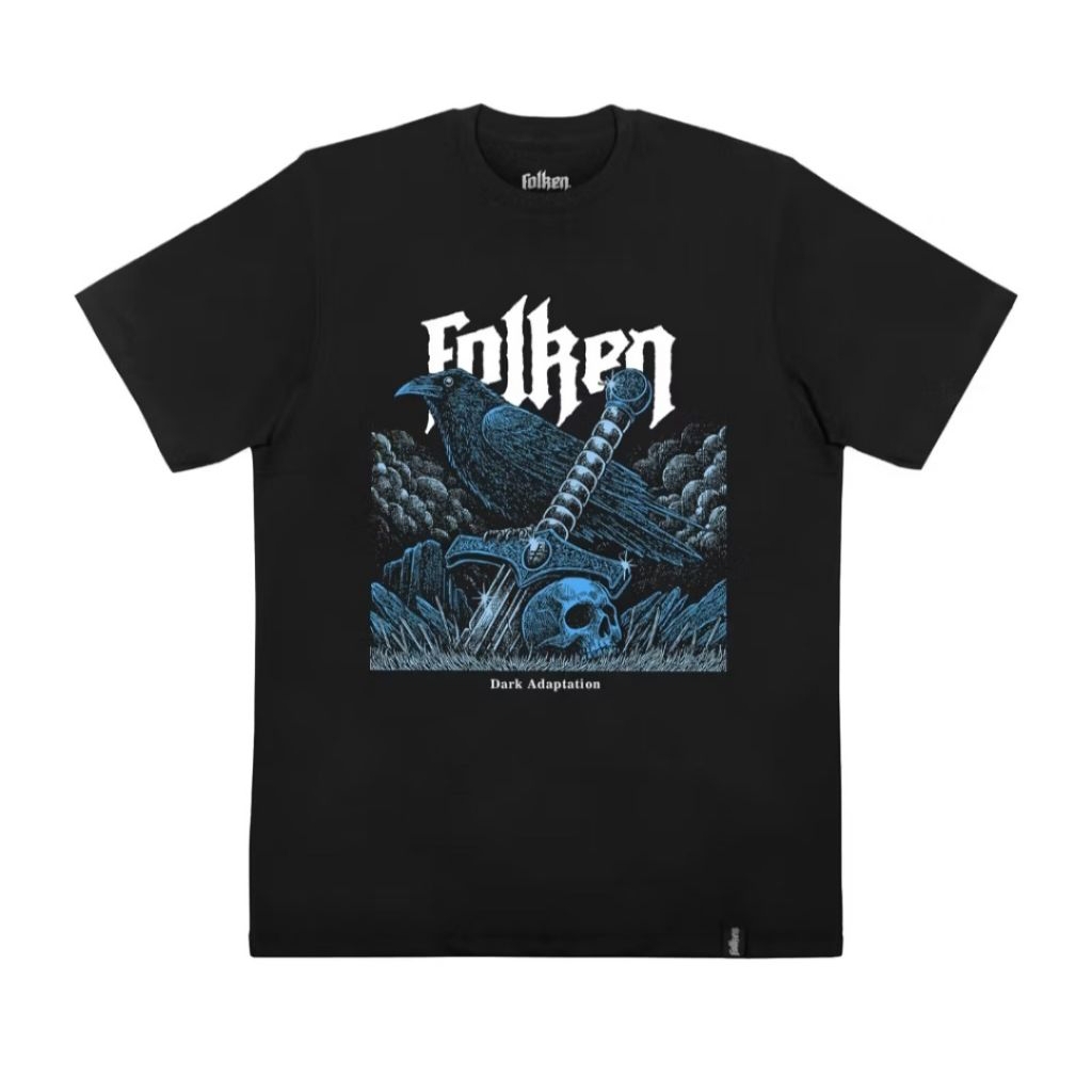 Tshirt Folken crow