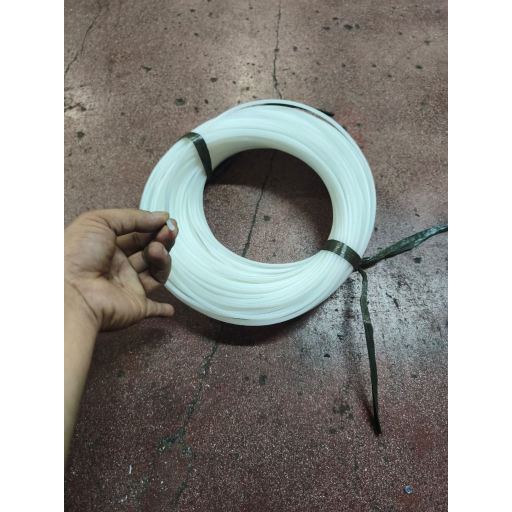 Kawat las HDPE putih per kg