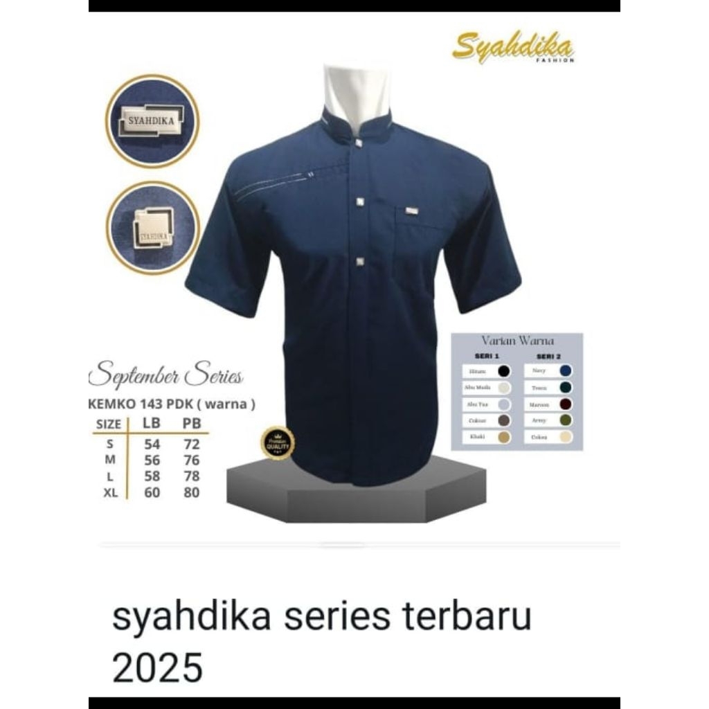 Koko Kemko Katun Premium Lengan PENDEK Khusus JUMBO