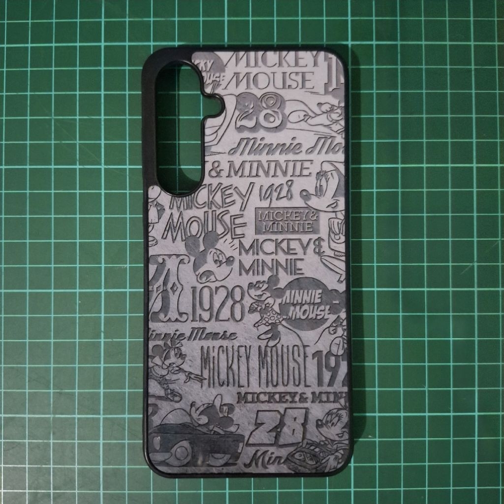 [PRELOVED] Case Samsung Galaxy A55 5G Mickey Mouse Grey Disney Samsung