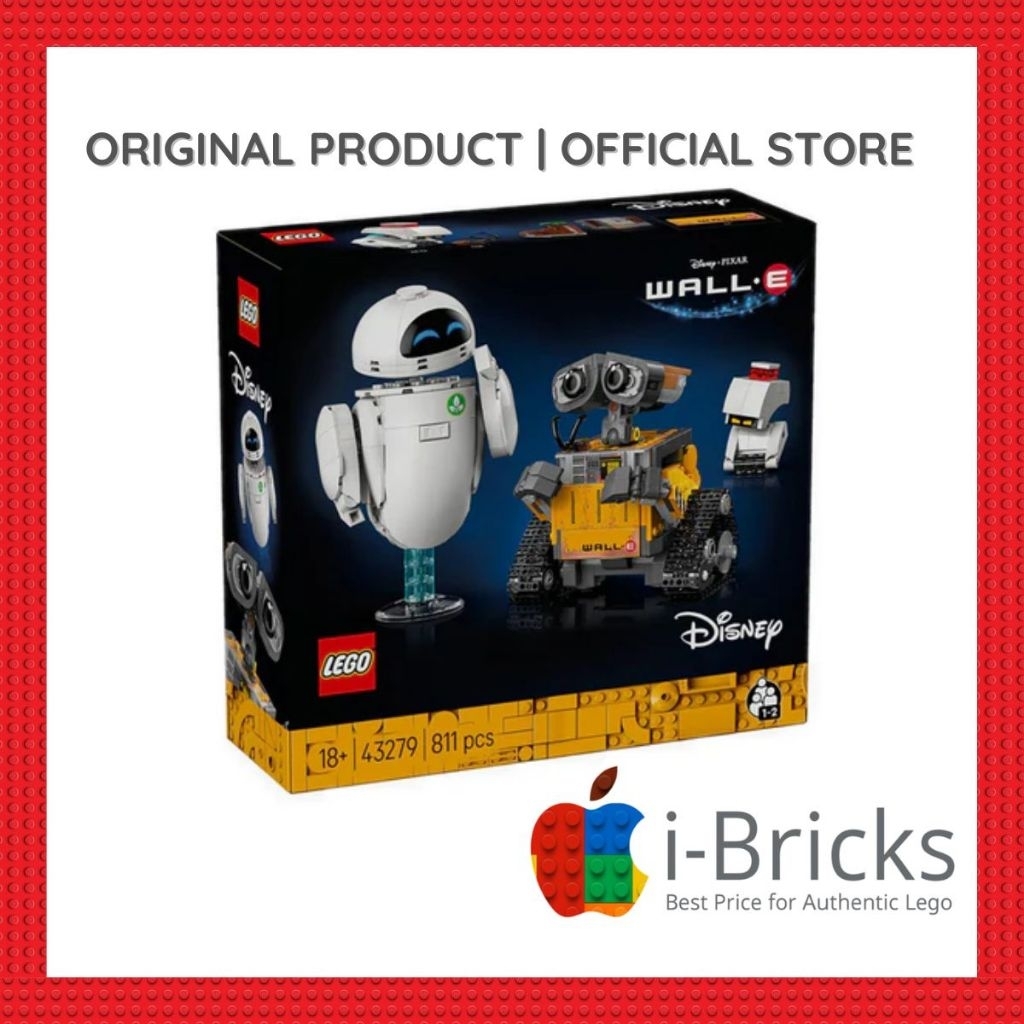 Lego Disney 43279 WALL-E and EVE