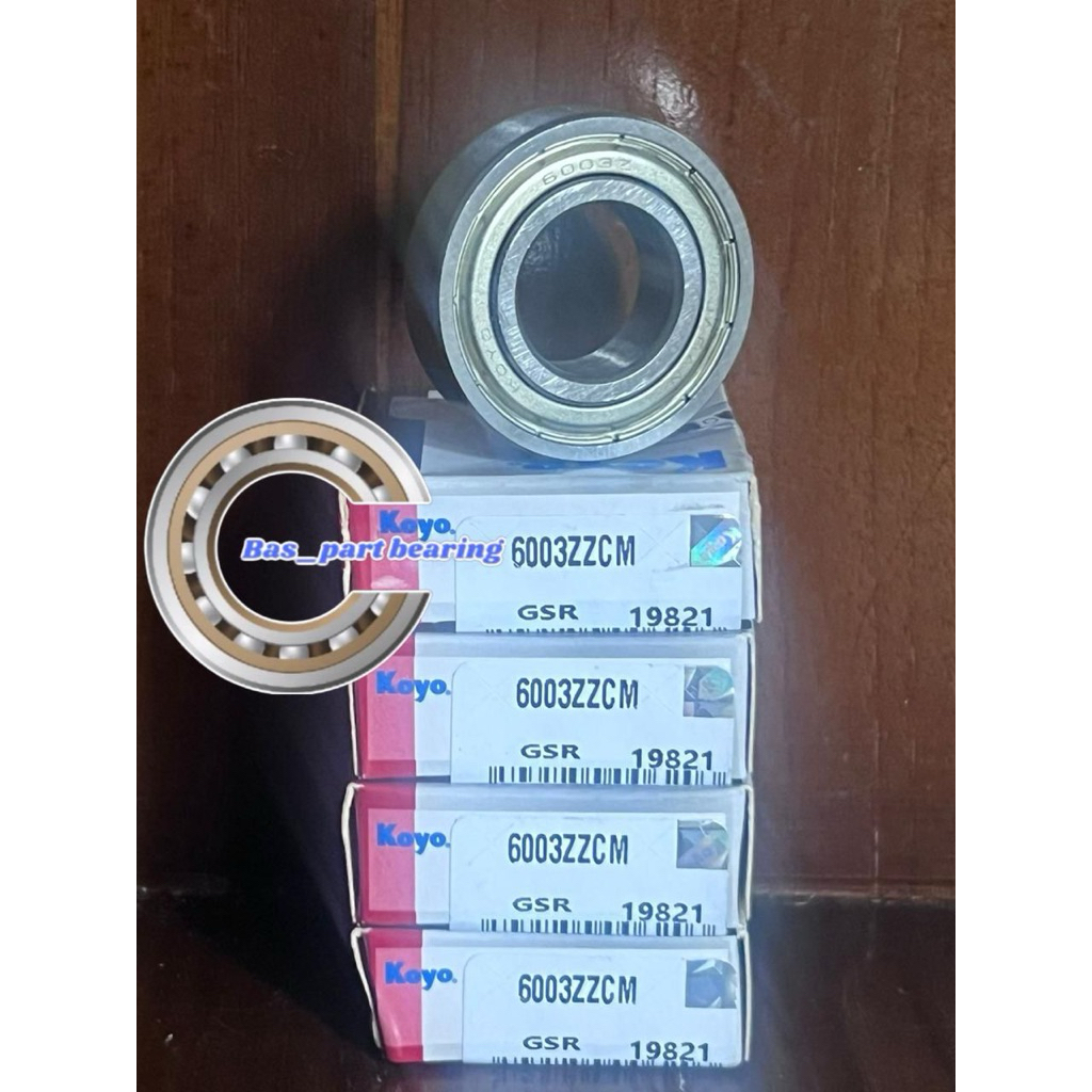 BEARING 6003ZZ KOYO LAHER 6003-ZZCM KOYO