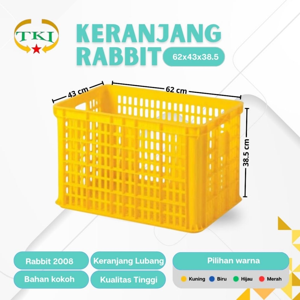 keranjang industri merk RABBIT 2008