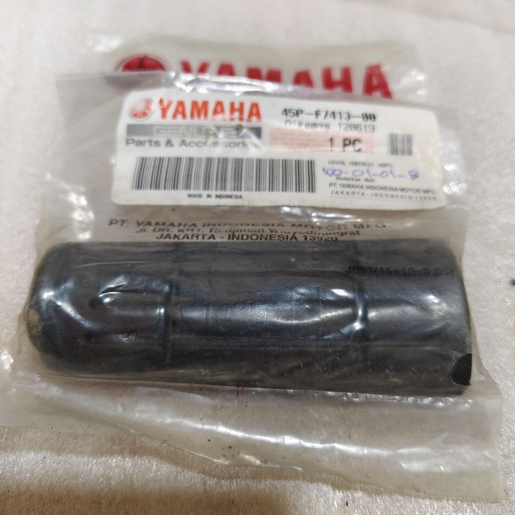 karet footstep Yamaha byson bison 45p cover footrest grip pijakan kaki
