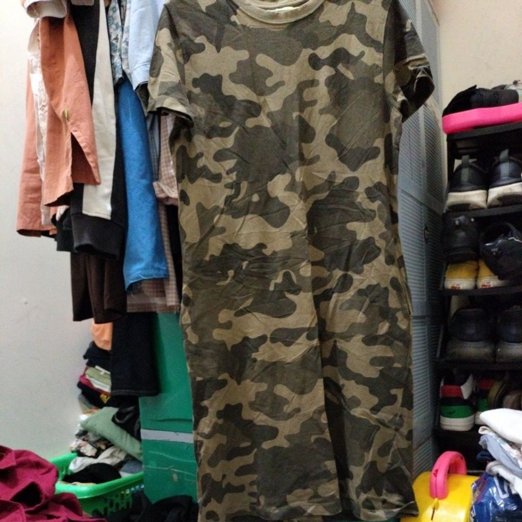 Dress loreng pull&bear