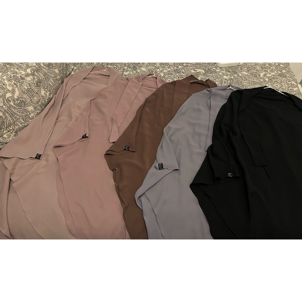 FK Al Jenna Triangle fawn dusty pink ung lilac preloved