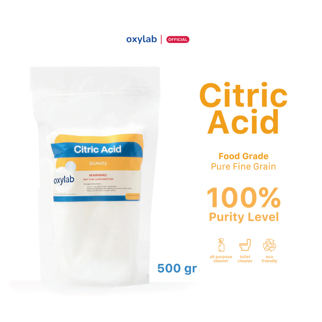 Sitrun Pembersih Kamar Mandi Kerak Baju Pemutih Pakaian Serbaguna Asam Sitrat Food Grade