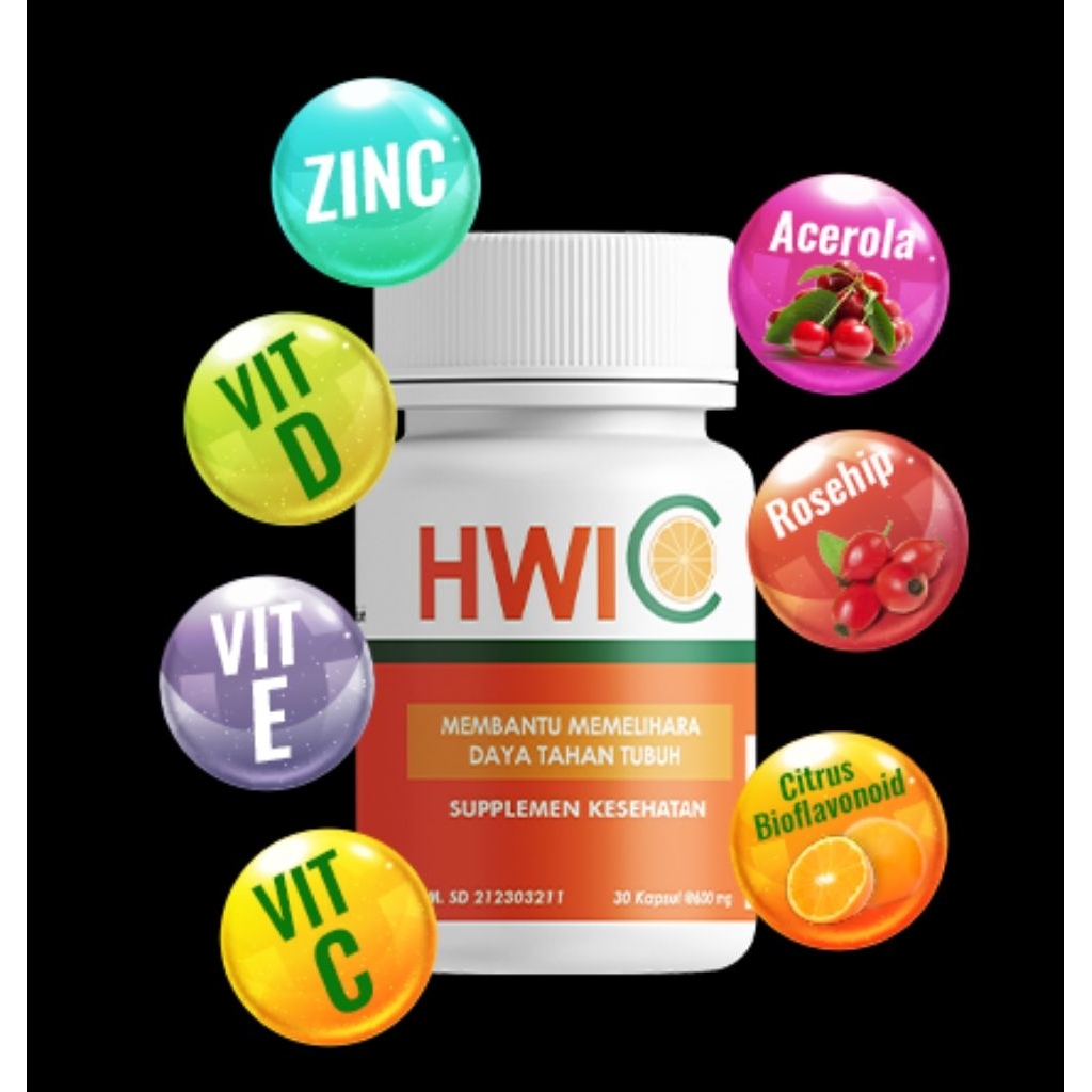 HwiC  | vitamin pureway -C, vitamin D dan zinc