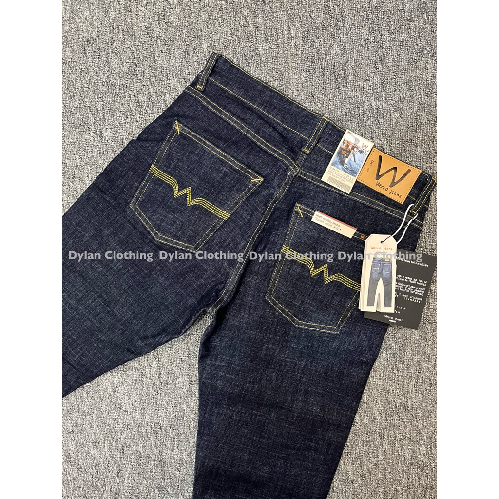 Celana Jeans Werco Garment | Celana brand lokal original | cuttingan slimfit