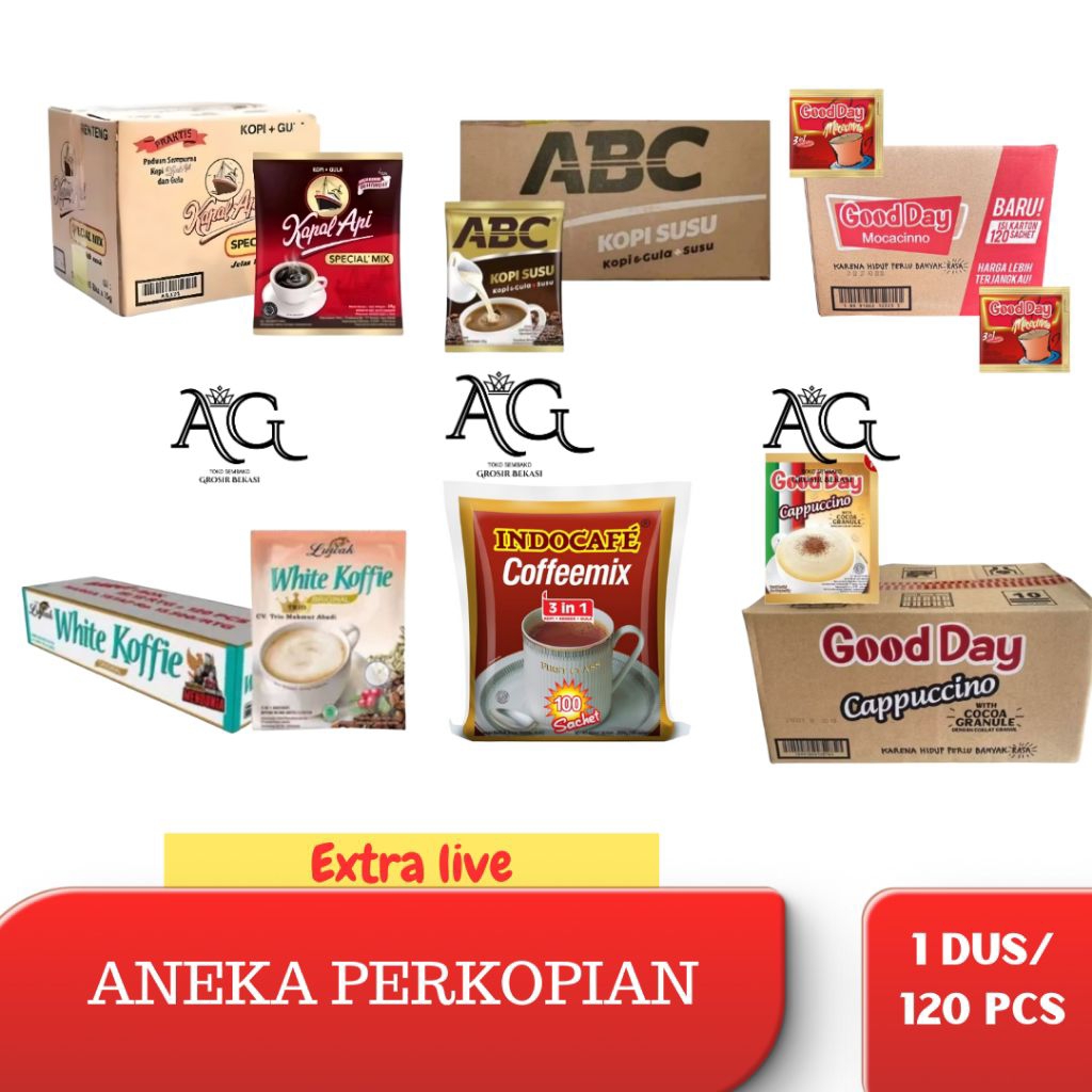 (AG GROSIR) ANEKA KOPI KAPAL API MIX