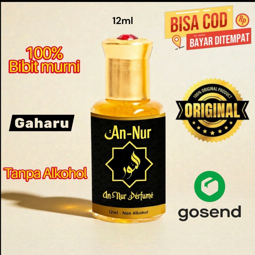Gaharu Super - Minyak Wangi Gaharu Asli Super Premium Original 12ml