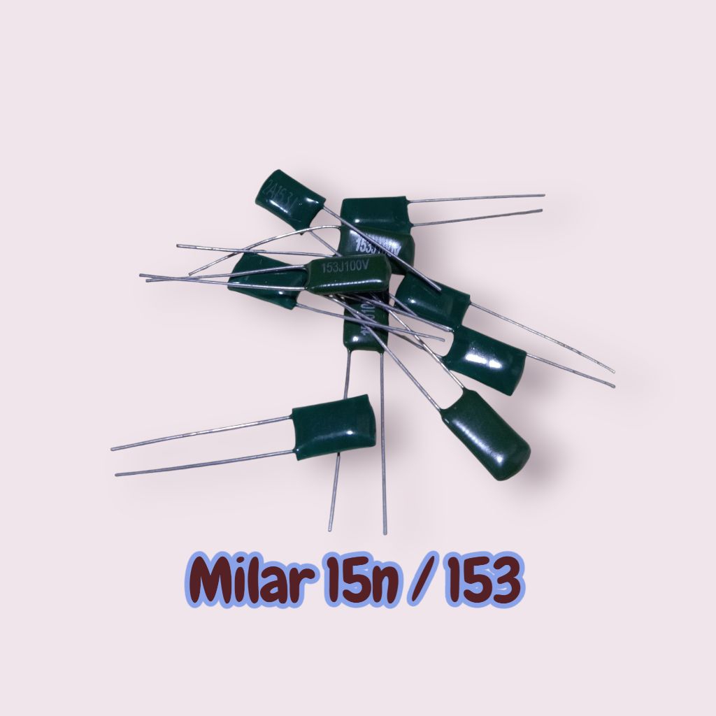 kapasitor milar 153,milar 15n