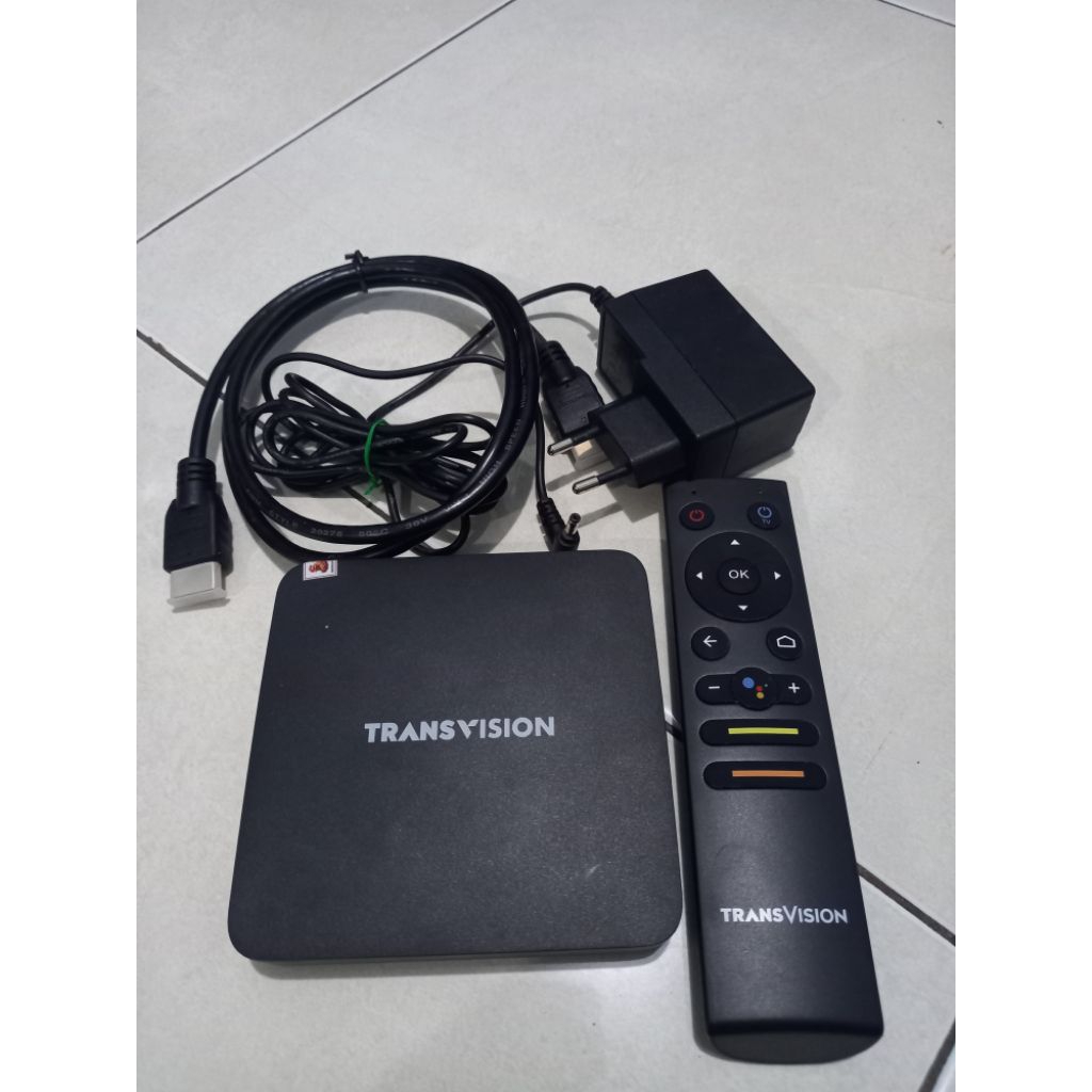 stb android tv box sei500tr TransV1sion Gen 2 bisa netflix, voice command mulus
