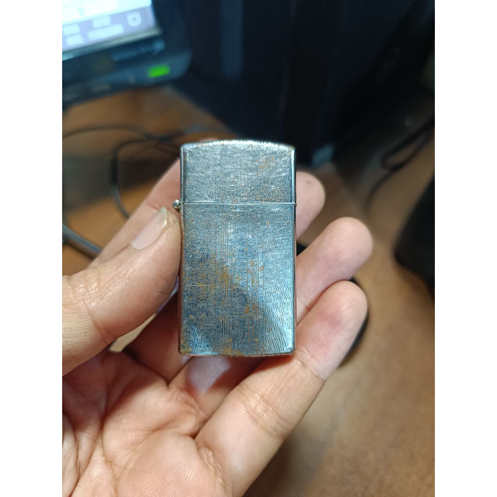 Vintage Rogers Slim Windproof Lighter - Korek Jadul Tahun 1960's Made in Japan Mirip Zippo Slim
