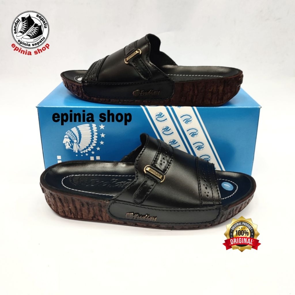 SANDAL KULIT INDIAN 437- SANDAL PRIA DEWASA INDIAN 437 ORIGINAL
