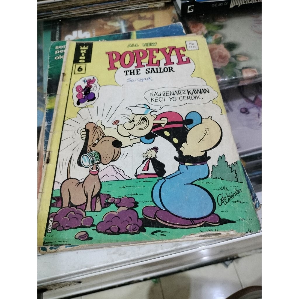 Komik Lawas Anak - Popeye The Sailor  6 (Bahasa Indonesia)