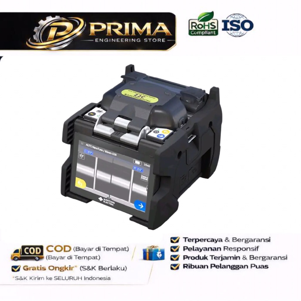 SAA - Fusion Splicer SUMITOMO Z2C Automatic Adaptive Core Fusion Splicer Fiber Optik