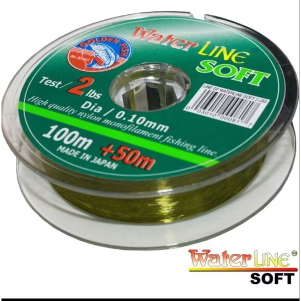 Senar Water Line Soft 150meter Golden Fish Senar Tali Pancing WaterLine Soft