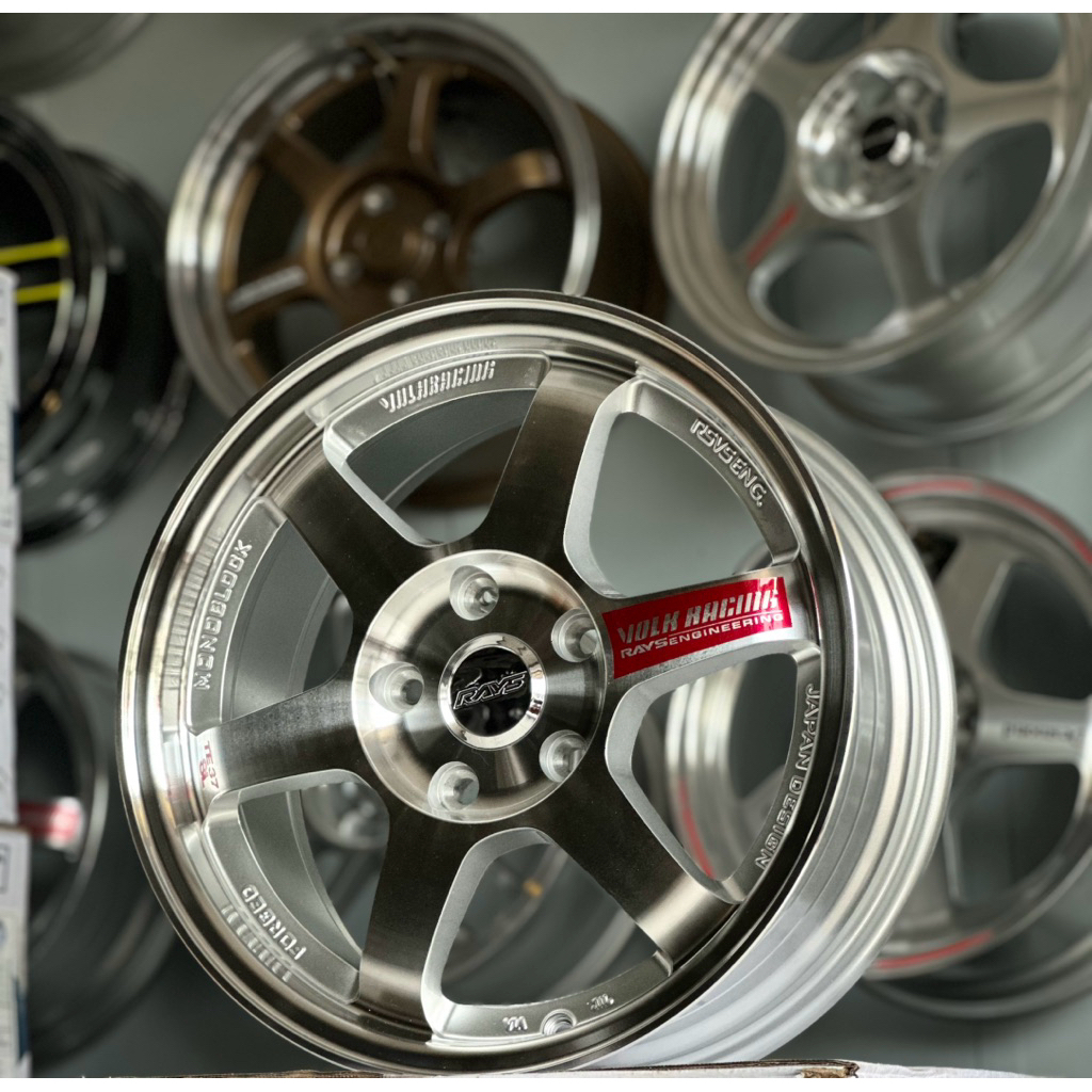 Velg TE37 SL R16 Full Polis Kondisi Baru