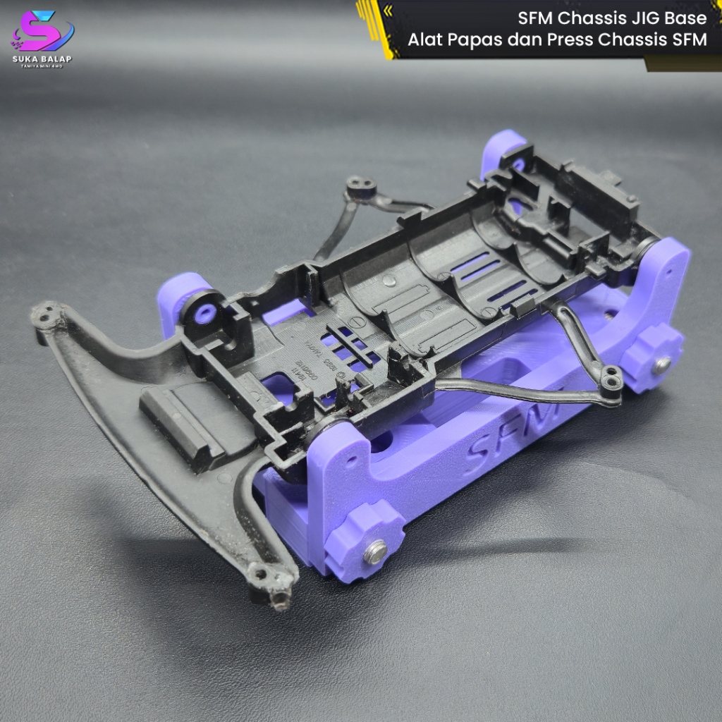 Tamiya SFM JIG Chassis Table Milling Ragum Meja Geser Proxxon - Press Chassis SFM Tamiya 95239