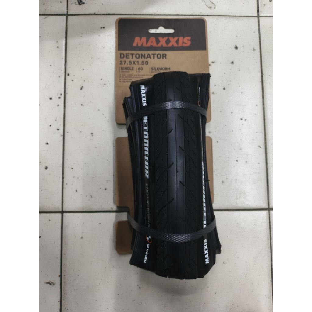 ban luar sepeda mtb 27.5 x 1.50 maxxis detonator kevlar