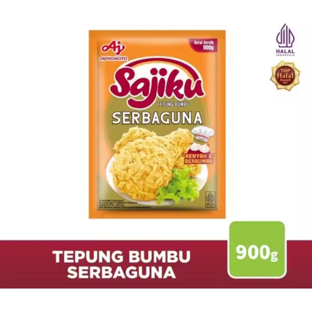 TEPUNG BUMBU SAJIKU KEMASAN 900 GRAM