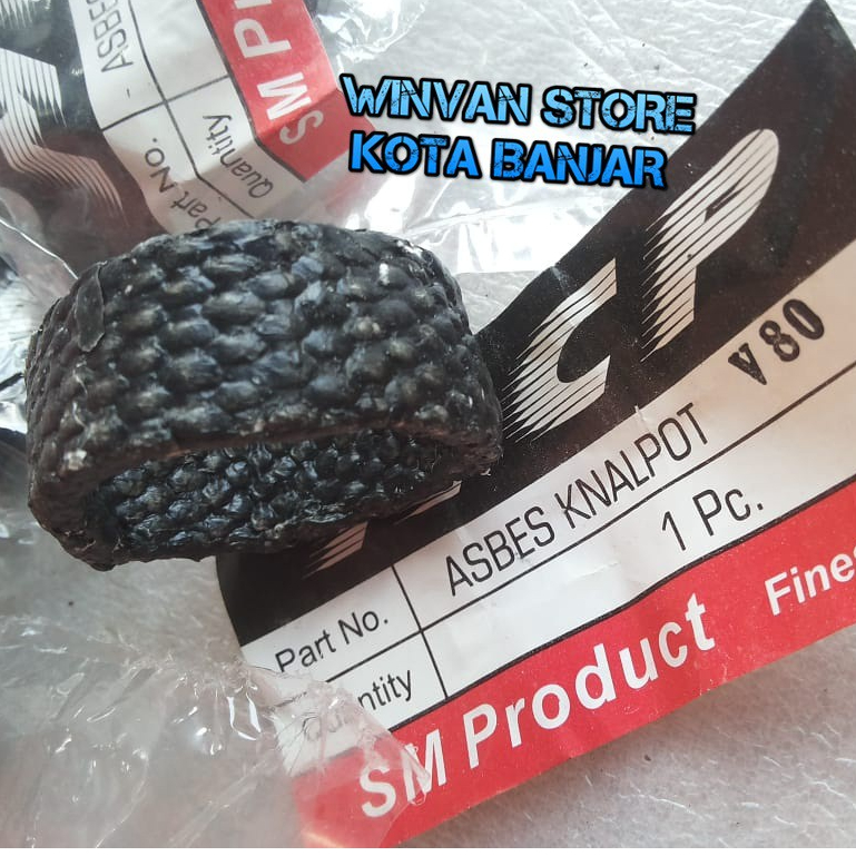 packing paking asbes knalpot sambungan knalpot yamaha v80 v75