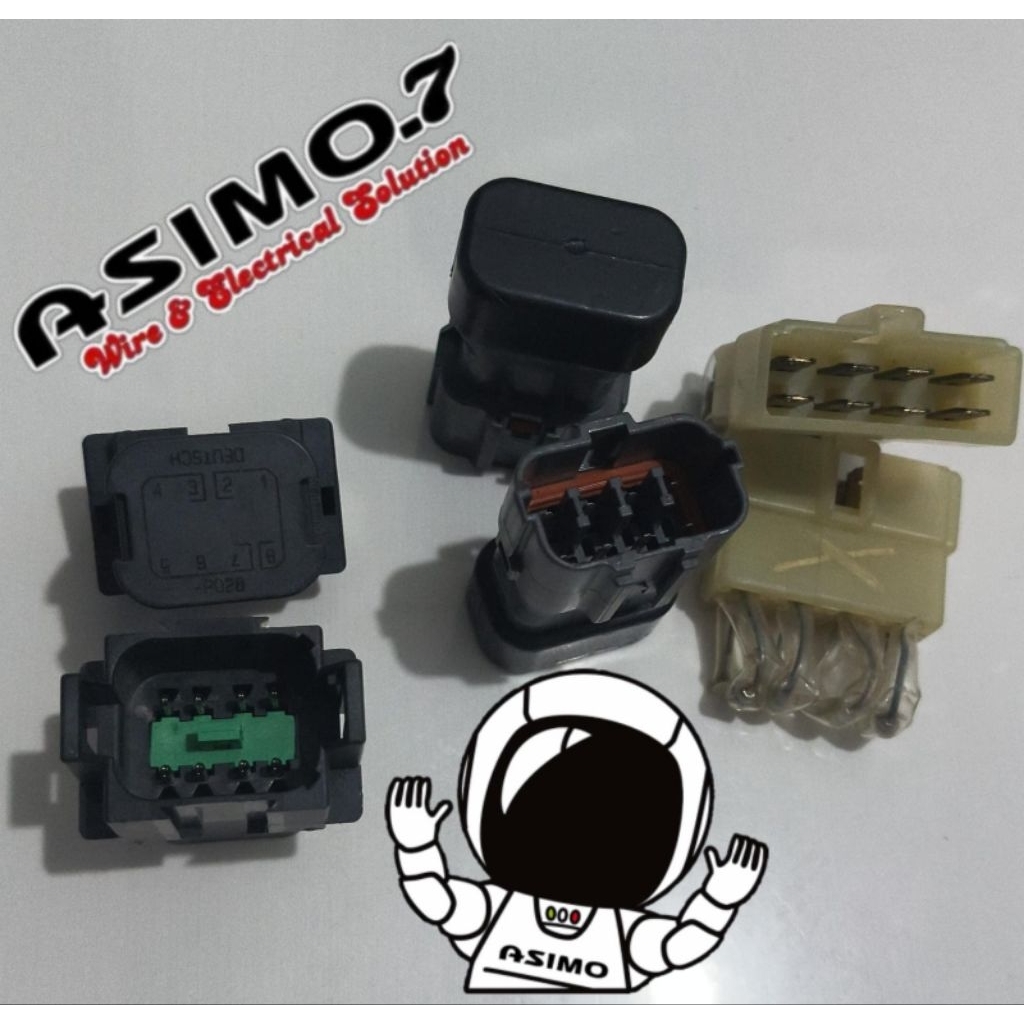 Aneka Resistor Dioda Relay Pin 8 Universal Excavator Hitachi komatsu Cat Caterpillar Cobelco Volvo H