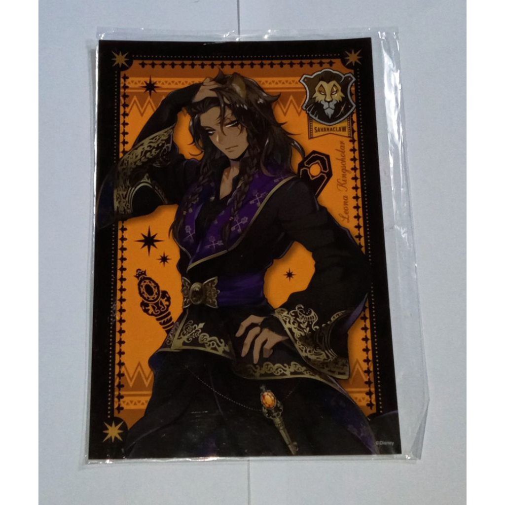 Twisted Wonderland postcard Leona