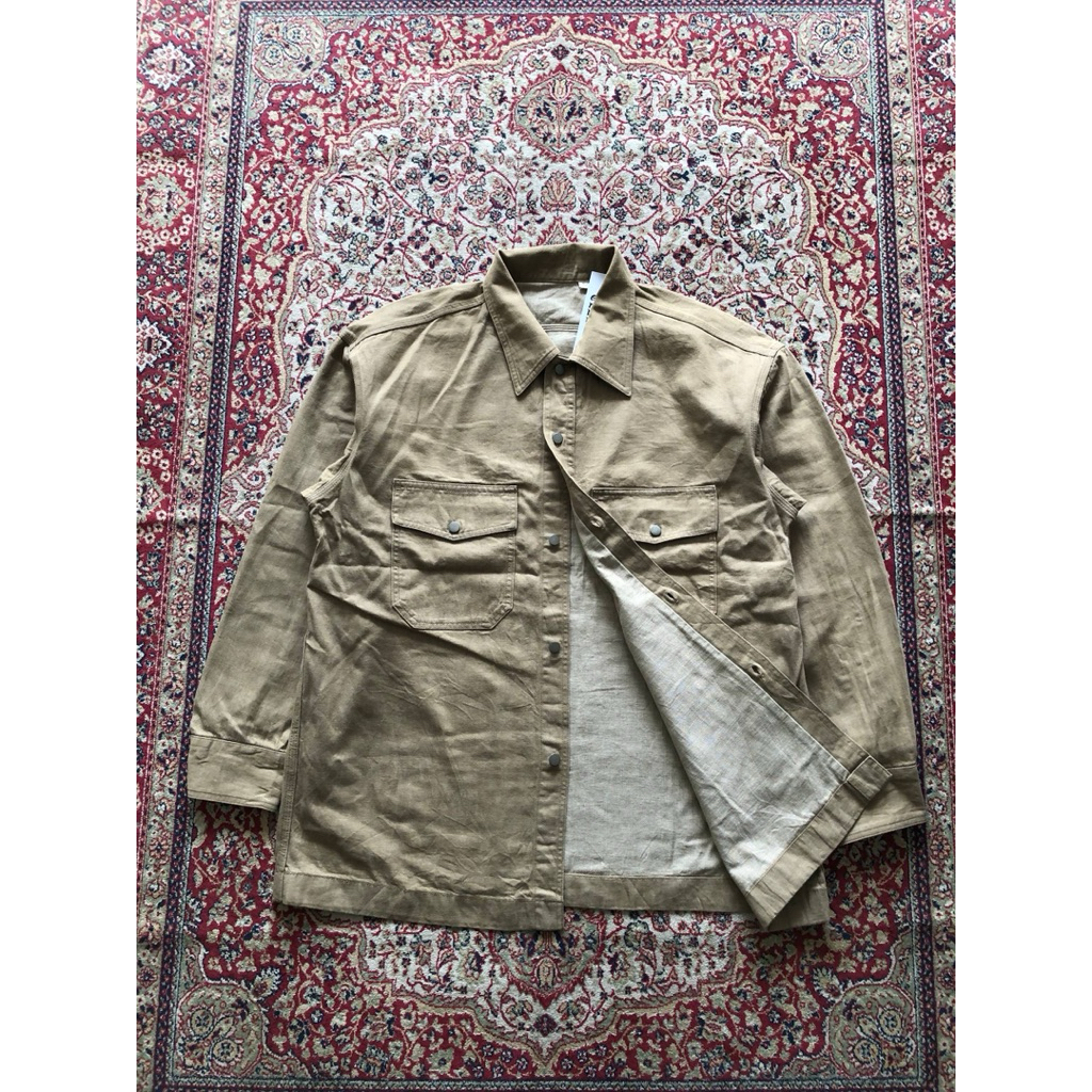 Uniqlo U denim oversized outer jacket Vintage denim Uniqlo H994