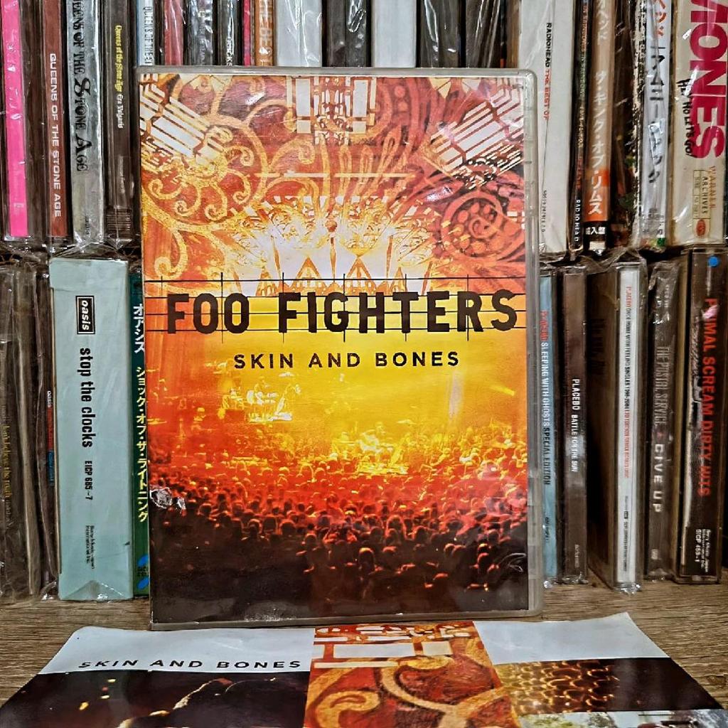 dvd musik import original Foo fighters - skin and bones