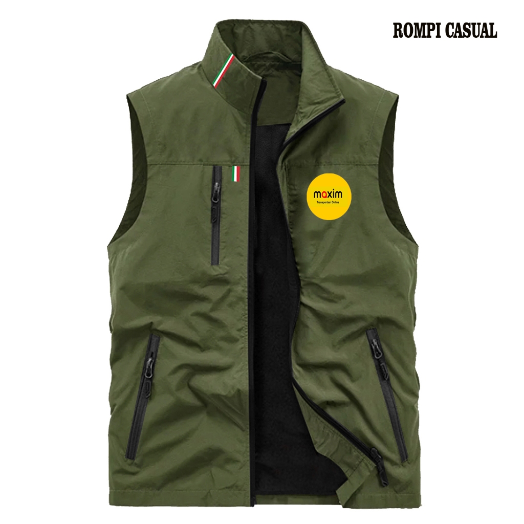 Rompi MAXIm Driver | Rompi Jaket MAXIM Transportasi Online