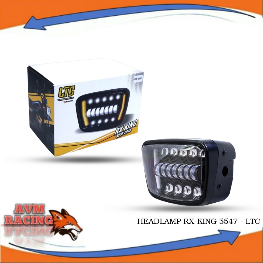 Headlamp LED 5547 RX King New - LTC
