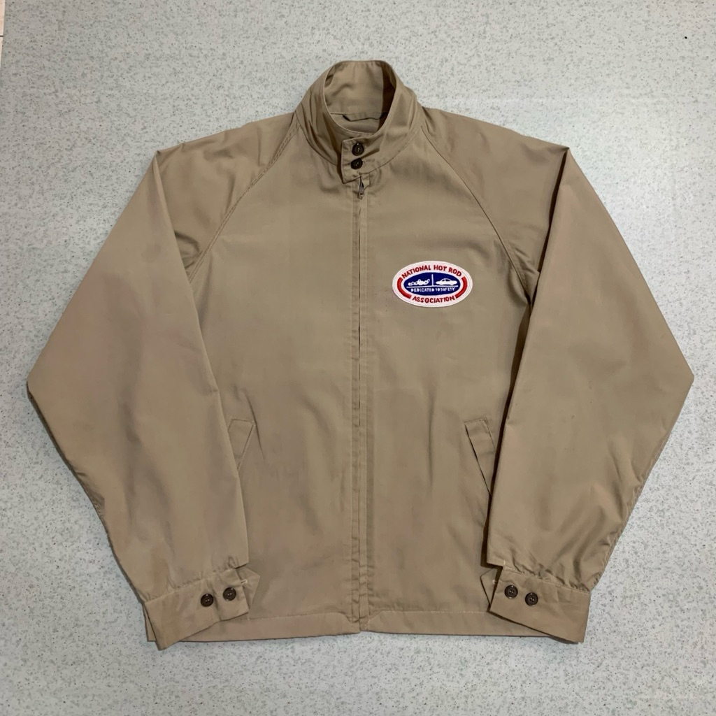 Vintage Work Jacket / Drizzler NHRA 60s by MANSTYLE SPORTSWEAR. Not Sears JcPenney BigMac RRL Towncr